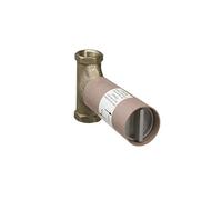 Cuerpo básico hansgrohe 130 l/min Válvula de cierre husillo enrasado DN 20, 15970180