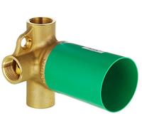 Cuerpo básico hansgrohe Trio Válvula de cierre/cambio universal empotrada, 15981180