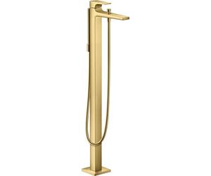 hansgrohe iBath - Grifo para bañera (2 funciones, acabado en oro pulido)
