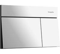 hansgrohe iFrame Element E placas de accionamiento para doble descarga, 66003000, Color: cromado