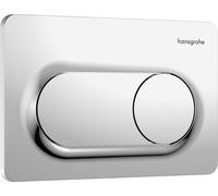 hansgrohe iFrame Original S placas de accionamiento para doble descarga, 66002000, Color: cromado
