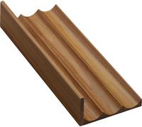 hansgrohe IntraStories módulo divisor interior de cajones 140/320, madera maciza, nogal oscuro, 54229630