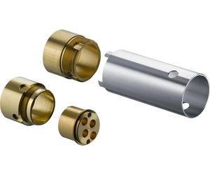 hansgrohe juego de extensión para el cuerpo básico del mezclador de lavabo, 31971000