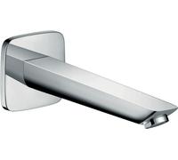 hansgrohe Logis entrada de bañera, montaje en pared, extensión 195 mm, 71410000