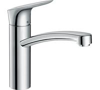 Hansgrohe Logis M31 mezclador de cocina, instalación en ventana frontal, ComfortZone160, 1jet, proyección 220mm, cromo, 71833000 - 71833000