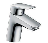 Hansgrohe Logis mezclador de lavabo, ComfortZone70, desagÃŒe automÃ¡tico, 107 mm de proyecciÃ³n, 71077, Color: cromado - 71077000