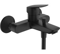 hansgrohe Logis mezclador de bañera, de superficie, 2 consumidores, proyección 194mm, 71400670, Color: negro mate