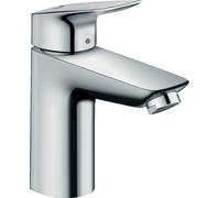 Hansgrohe Logis mezclador de lavabo, CoolStart, ComfortZone100, desagÃŒe automÃ¡tico, proyecciÃ³n 108mm, 71102, Color: cromado - 71102000