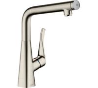 Hansgrohe Metris Select M71 grifo de cocina de pie acero inoxidable 14883800