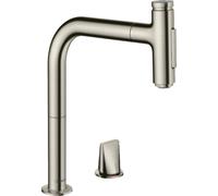 Hansgrohe Metris Select M71 grifo de cocina de pie acero inoxidable 73818800