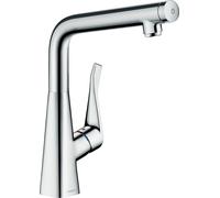 Hansgrohe Metris Select M71 grifo de cocina de pie cromo 14883000