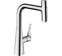 Hansgrohe Metris Select M71 grifo de cocina de pie cromo 73817000