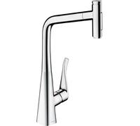 Hansgrohe Metris Select M71 grifo de cocina de pie cromo 73820000
