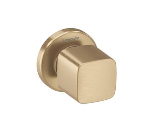 hansgrohe Metris válvula de cierre E empotrada, 31677140, Color: Bronce cepillado