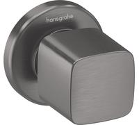 hansgrohe Metris válvula de cierre E empotrada, 31677340, Color: Cromo negro cepillado