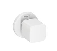 hansgrohe Metris válvula de cierre E empotrada, 31677700, Color: Blanco mate