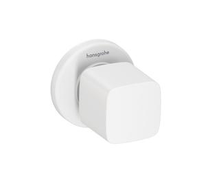 hansgrohe Metris válvula de cierre E empotrada, 31677700, Color: Blanco mate
