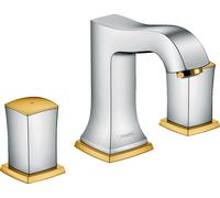 Hansgrohe Metropol Classic grifo para lavabo de pie cromo-oro 31304090