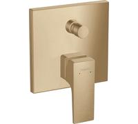 hansgrohe Metropol - Grifo monomando para bañera (empotrable, bronce cepillado)