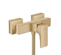 hansgrohe Metropol - Grifo monomando para ducha (bronce cepillado)