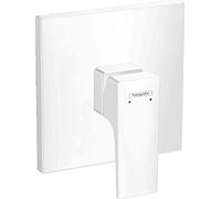 hansgrohe Metropol - Grifo monomando para ducha (montaje empotrado), color blanco mate