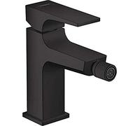 hansgrohe Metropol - Mezclador de bidé con desagüe Push Open, color negro mate