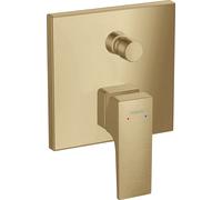 hansgrohe Metropol monomando de baño oculto, manija de palanca, 32545140, Color: bronce cepillado