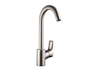 Hansgrohe mysport L - Grifo de cocina, gris, 13862800