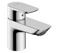 hansgrohe Neovis Q Mezclador monomando de lavabo 70 CoolStart, con desagüe automático metálico push-open, cromo, 71356000