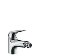 hansgrohe Novus mezclador monomando de bidé 70 con tirador-vaciador automático cromo