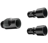 hansgrohe Pieza de repuesto, de acoplamiento rápido, negra (paquete de 1 con estas 3 piezas)