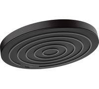 Hansgrohe Pulsify ducha con efecto lluvia 26x26 cm circular negro 24141670
