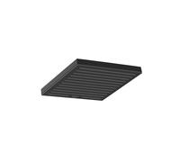 Hansgrohe Pulsify E ducha con efecto lluvia 26x26 cm cuadrada negro 24333670