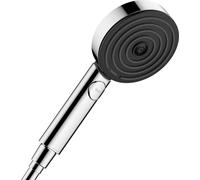 hansgrohe Pulsify Select S rociador 105, 3 tipos de chorro, Relax, EcoSmart, 24111000, Color: cromado
