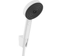 hansgrohe Pulsify Select S set de ducha 105 3jet Relaxation EcoSmart, con flexo de ducha 125cm, 24306700, Color: Blanco mate