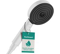 hansgrohe Pulsify Select S Ducha de mano 105 3 tipos de chorro Activation Ahorro de agua 9 l/ min, blanco mate, 24101700