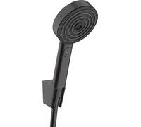 hansgrohe Pulsify Select S set de ducha 105 3jet Relaxation EcoSmart, con flexo de ducha 125cm, 24306670, Color: negro mate
