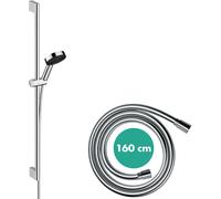 hansgrohe Pulsify Select S set de ducha 105, 3jet Relaxation, incl. barra de ducha 900mm, 24170000, Color: cromado