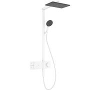 Hansgrohe Raindance Alive Q conjunto de ducha a pared con termostato con rociador con efecto lluvia blanco 24581700