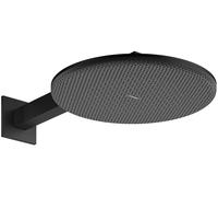 Hansgrohe Raindance Alive S brazo de ducha con efecto lluvia 30x30 cm circular negro 24540670