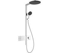 Hansgrohe Raindance Alive S conjunto de ducha a pared con termostato con rociador con efecto lluvia cromo 24582000