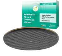 hansgrohe Raindance Alive S ducha de techo 300 1jet EcoSmart+, 24521140, Color: Bronce cepillado