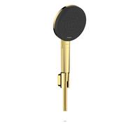 hansgrohe Raindance Alive S set de ducha 125 3jet EcoSmart con manguera de ducha Isiflex 160cm, 24612990, Color: Óptica Oro Pulido