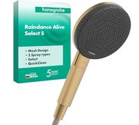 hansgrohe Raindance Alive Select S teleducha 125 3jet, 24500140, Color: Bronce cepillado