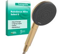 hansgrohe Raindance Alive Select S teleducha 125 3jet, 24500140, Color: Bronce cepillado