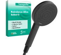 hansgrohe Raindance Alive Select S teleducha 125 3jet, 24500670, Color: negro mate