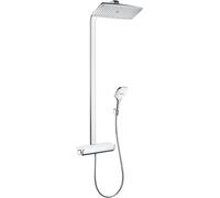 Hansgrohe Raindance conjunto de ducha a pared con termostato cromo-blanco 27286400