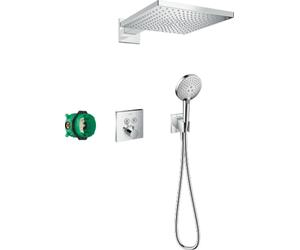 Hansgrohe Raindance conjunto de ducha empotrado con termostato con rociador con efecto lluvia cromo 27952000