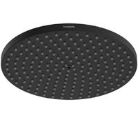 Hansgrohe Raindance ducha con efecto lluvia 24x24 cm circular negro 27623670