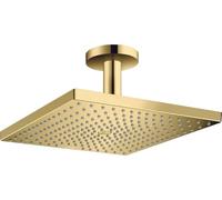 Ducha superior Raindance E 300 Air 1jet, con conexión al techo., 26250990, Color: Óptica Oro Pulido